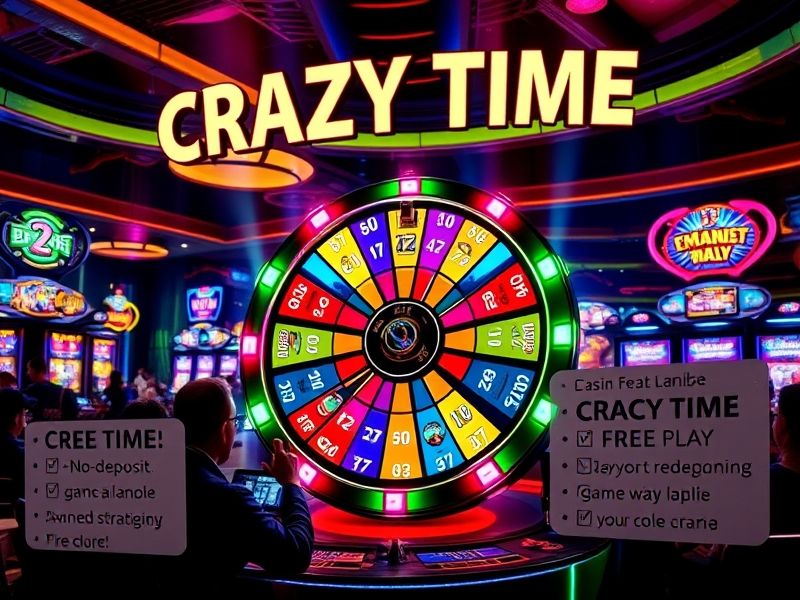 Experience Crazy Time for free without wagering real money! Discover online casino demos, live dealer gameplay, and expert tips to master Evolution Gaming's thrilling wheel-based game. Try now!